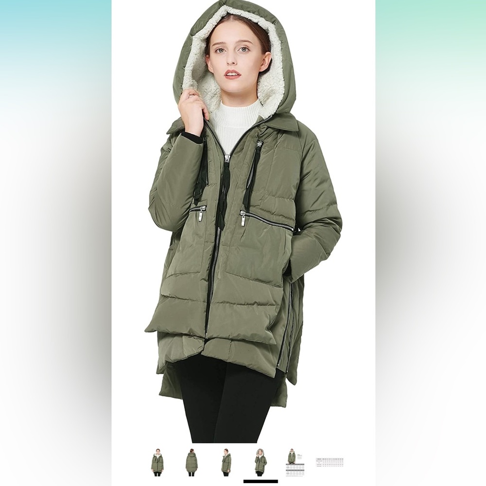 Green Orolay Down Jacket
